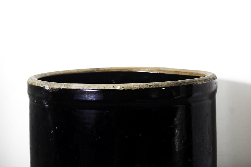 Antique Star Stoneware Five Gallon Crock