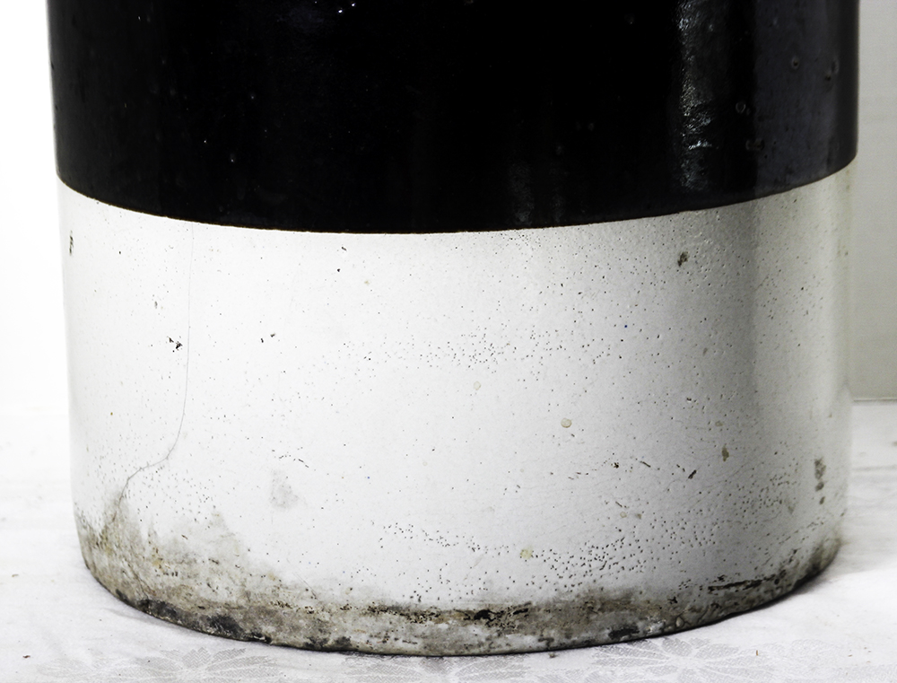 Antique Star Stoneware Five Gallon Crock