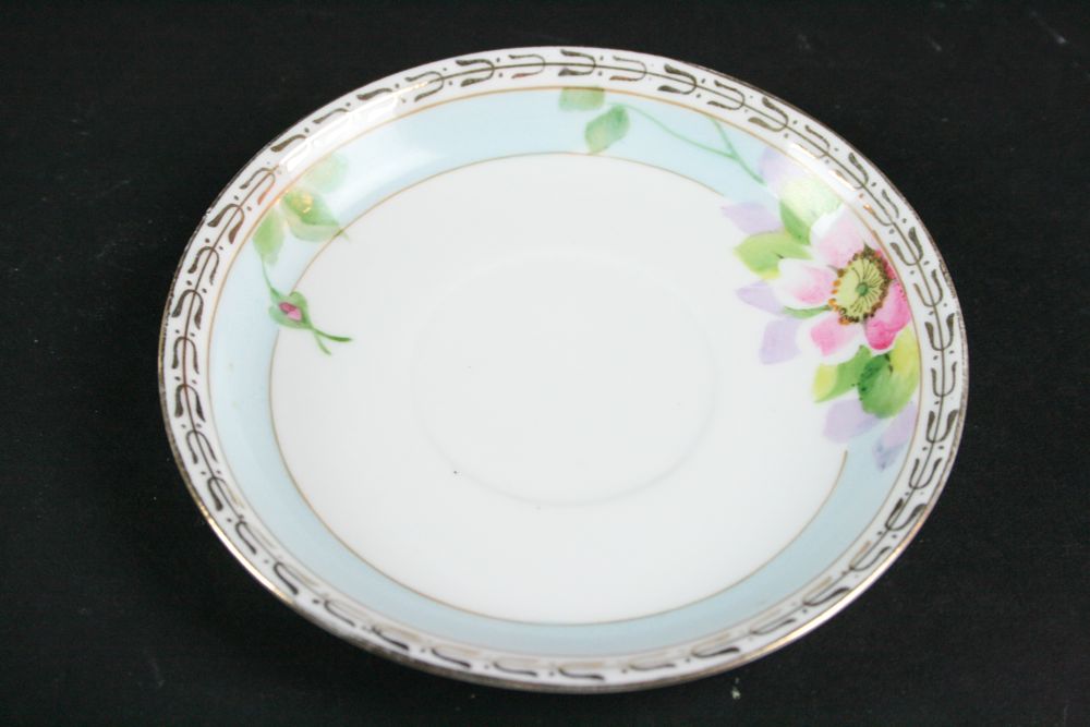 Handpainted Nippon China and Limoges Pitcher