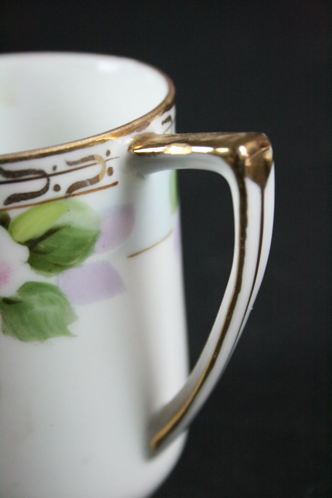 Handpainted Nippon China and Limoges Pitcher