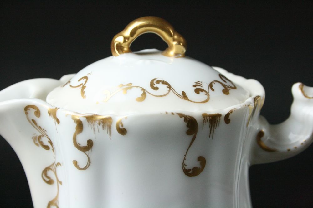 Handpainted Nippon China and Limoges Pitcher