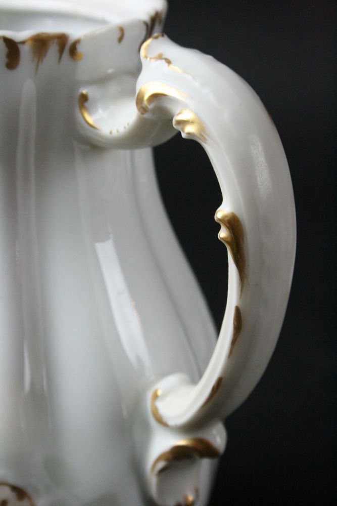 Handpainted Nippon China and Limoges Pitcher