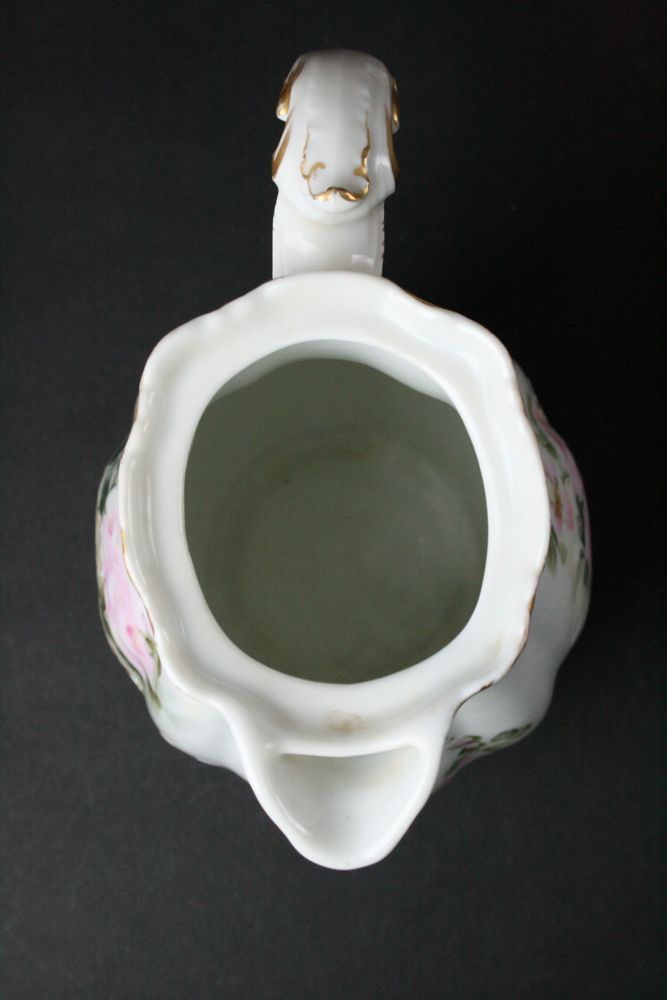 Handpainted Nippon China and Limoges Pitcher