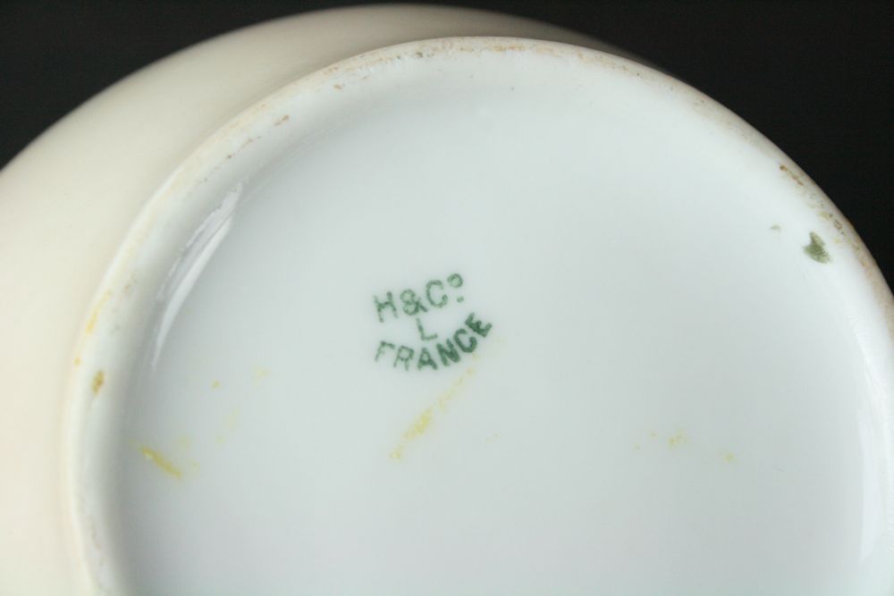 Handpainted Nippon China and Limoges Pitcher