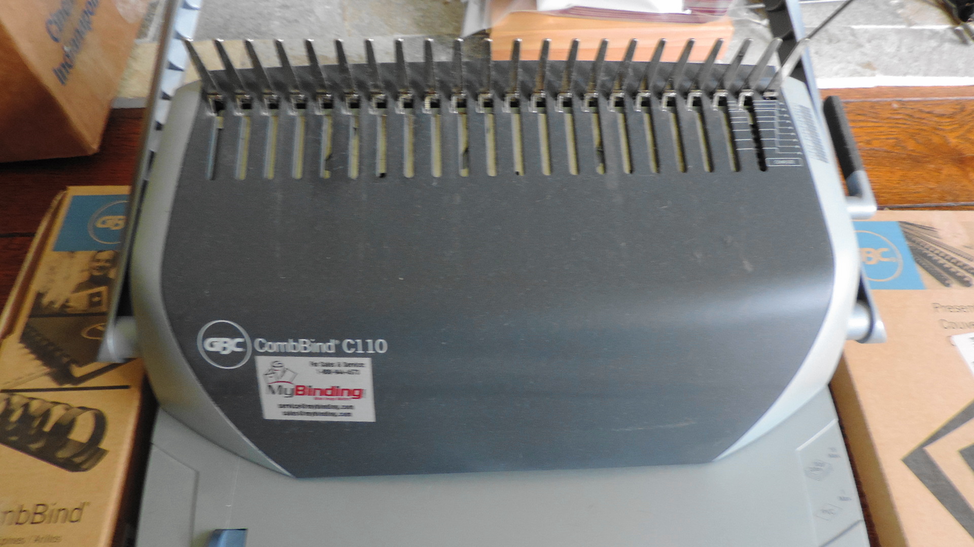 GBC ComboBind C110 Binding Machine and Accessories