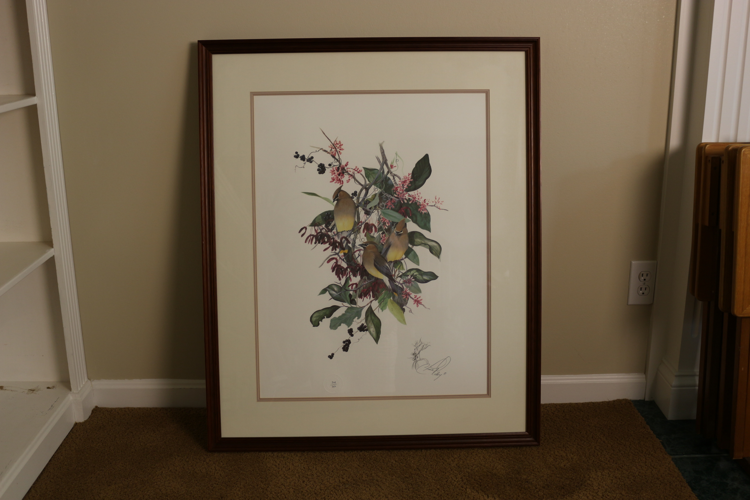 C. Ford Riley Signed Limited Edition Bird Photolithograph