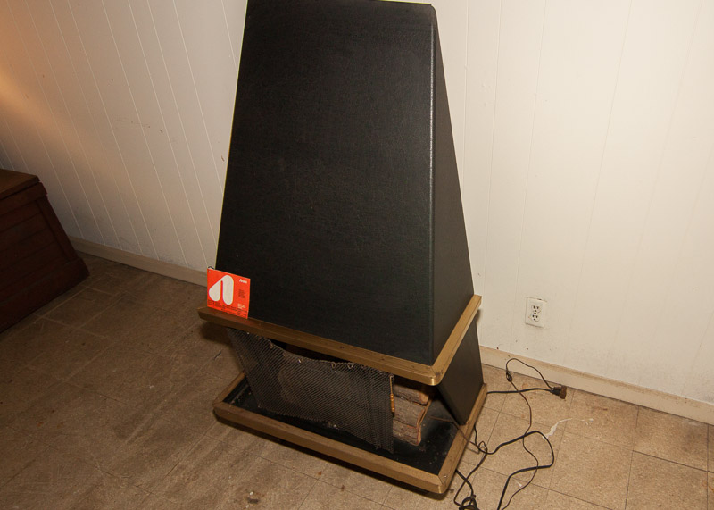 Vintage Arvin Electric Fireplace
