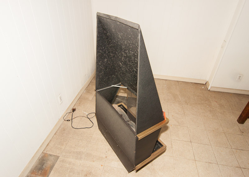 Vintage Arvin Electric Fireplace