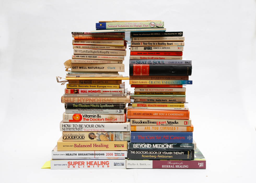 Collection of Alternative Medicine Books