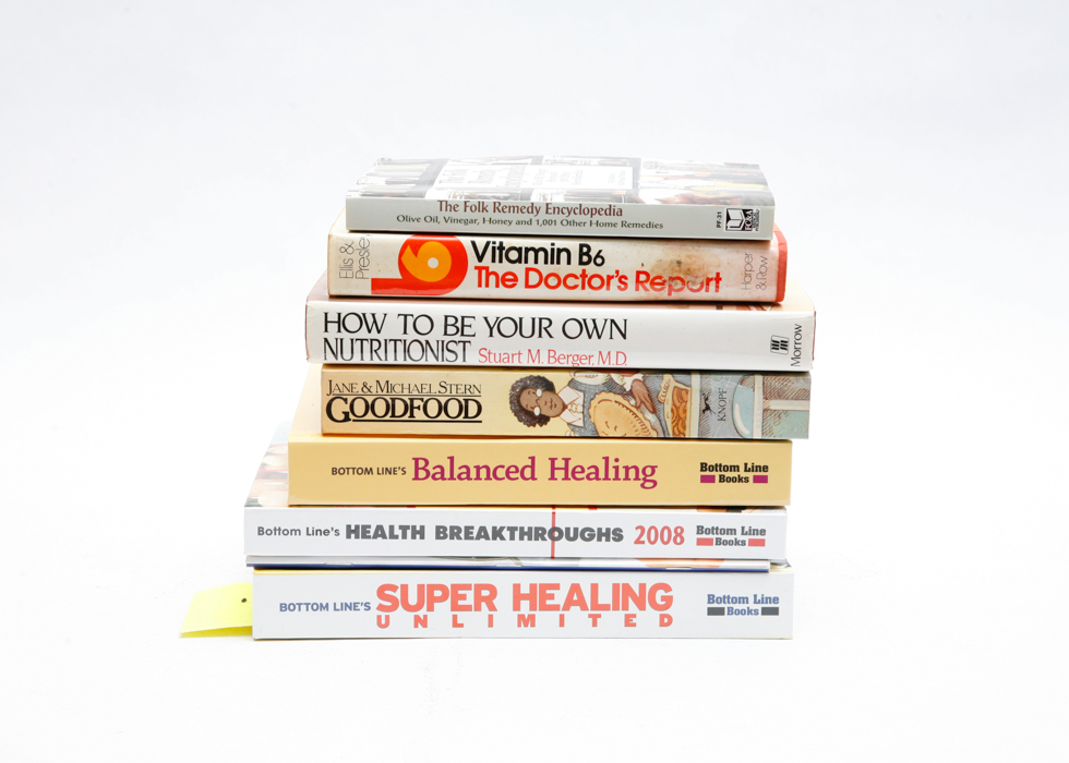 Collection of Alternative Medicine Books