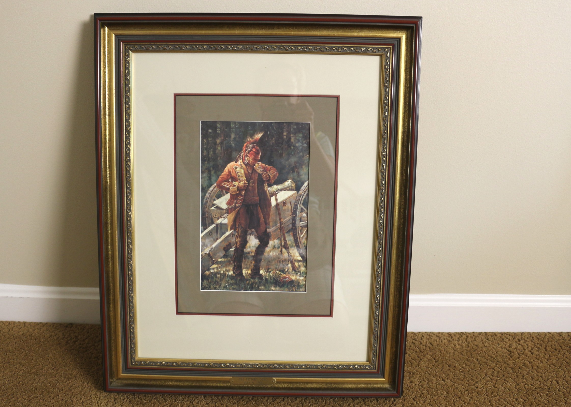 Robert Griffing Offset Lithograph, "The Victory Coat"