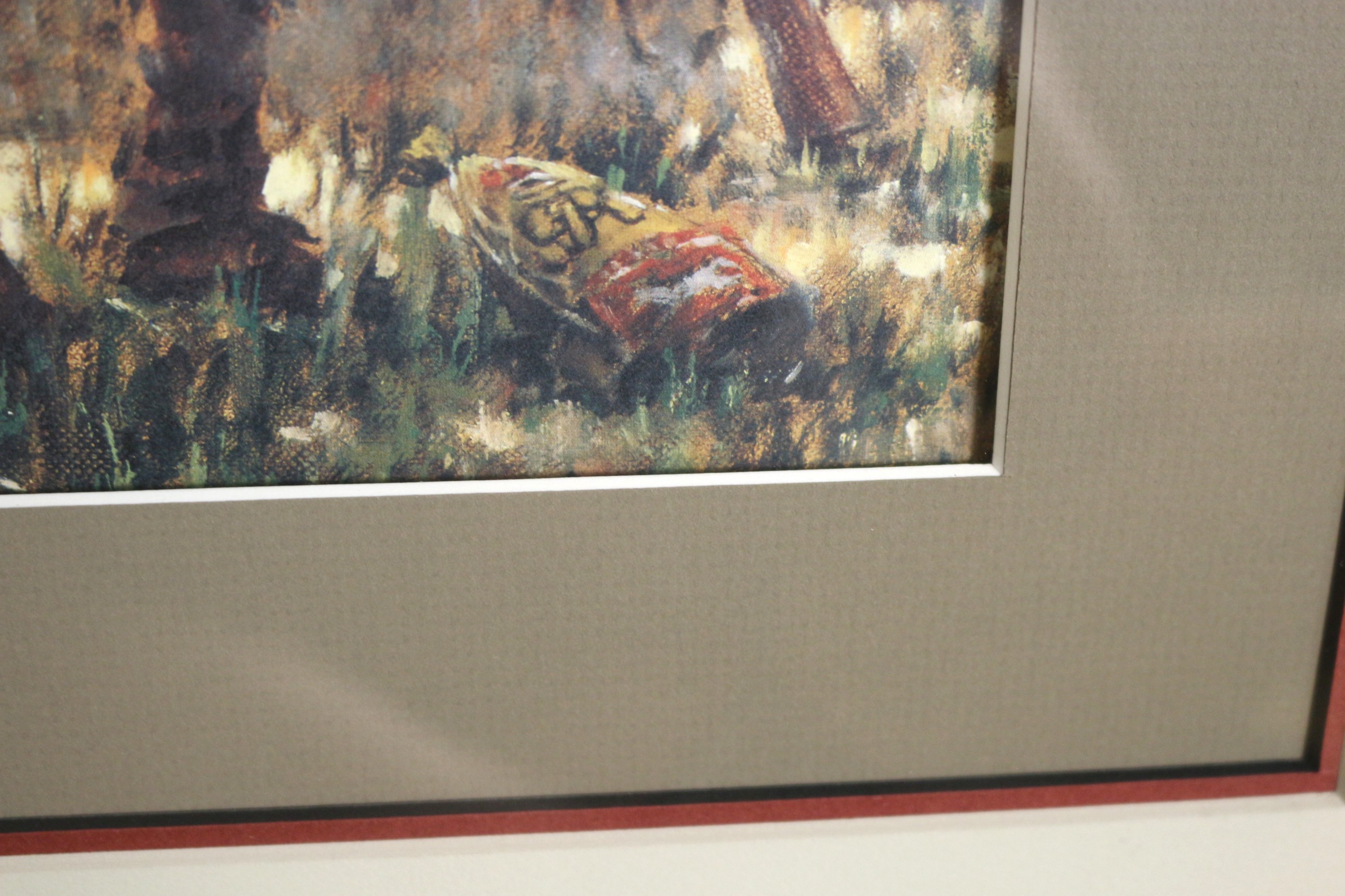 Robert Griffing Offset Lithograph, "The Victory Coat"