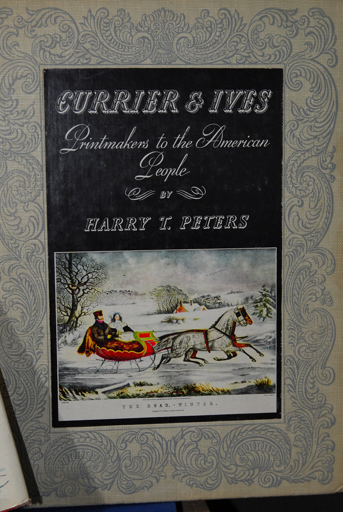 A Selection of Classic Books Including Currier & Ives