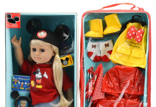 Blonde My Disney Girl Doll Set and Rainyday Costume