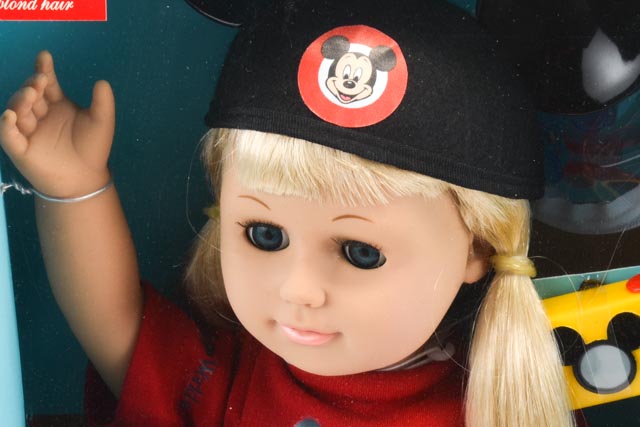 Blonde My Disney Girl Doll Set and Rainyday Costume