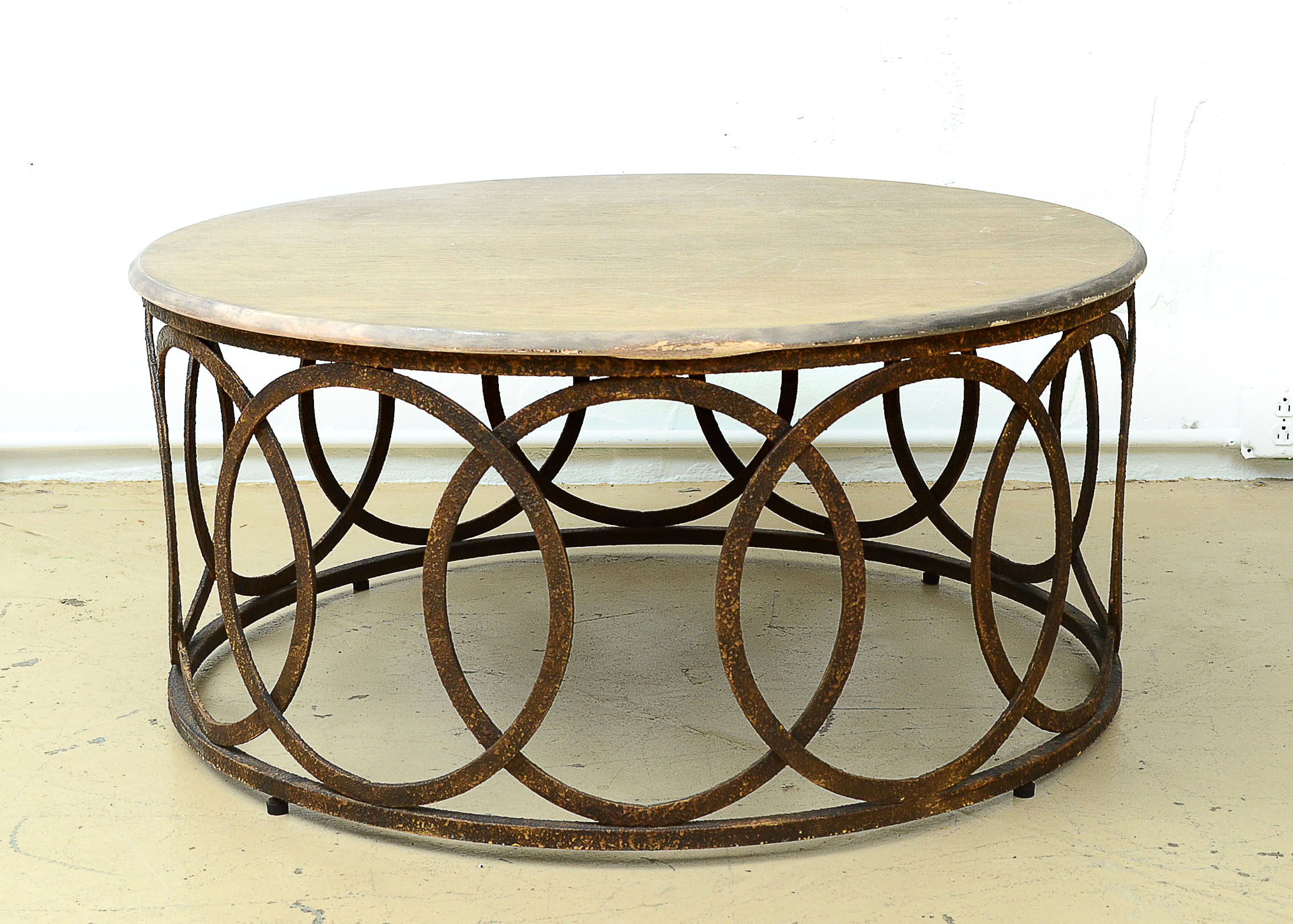 Contemporary Round Coffee Table