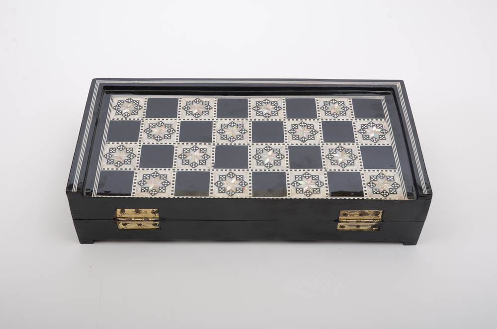 Egyptian Backgammon Game Board