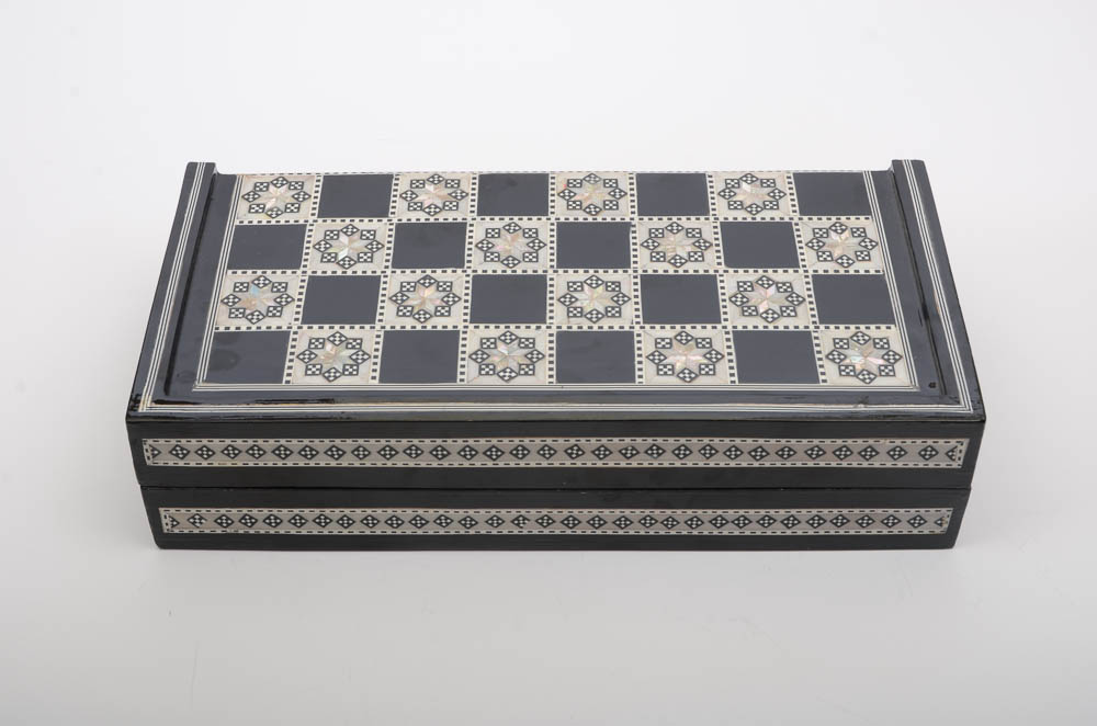 Egyptian Backgammon Game Board