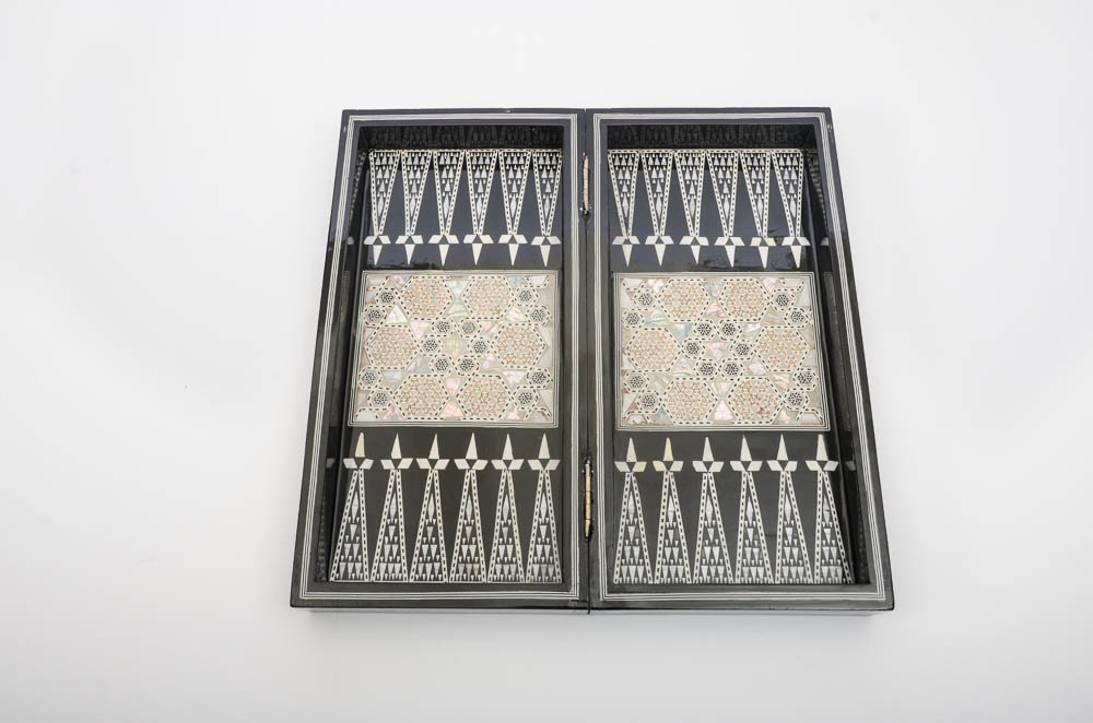 Egyptian Backgammon Game Board