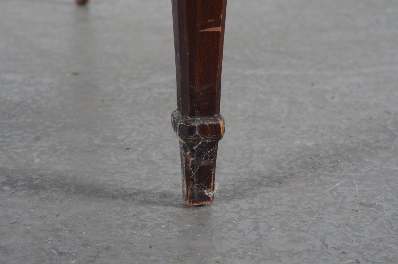 Vintage Mahogany Drop-Leaf Side Table by Brandt