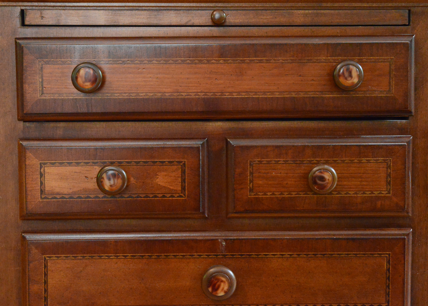 Alexander Julian "Home Colours" Pecan Nightstand