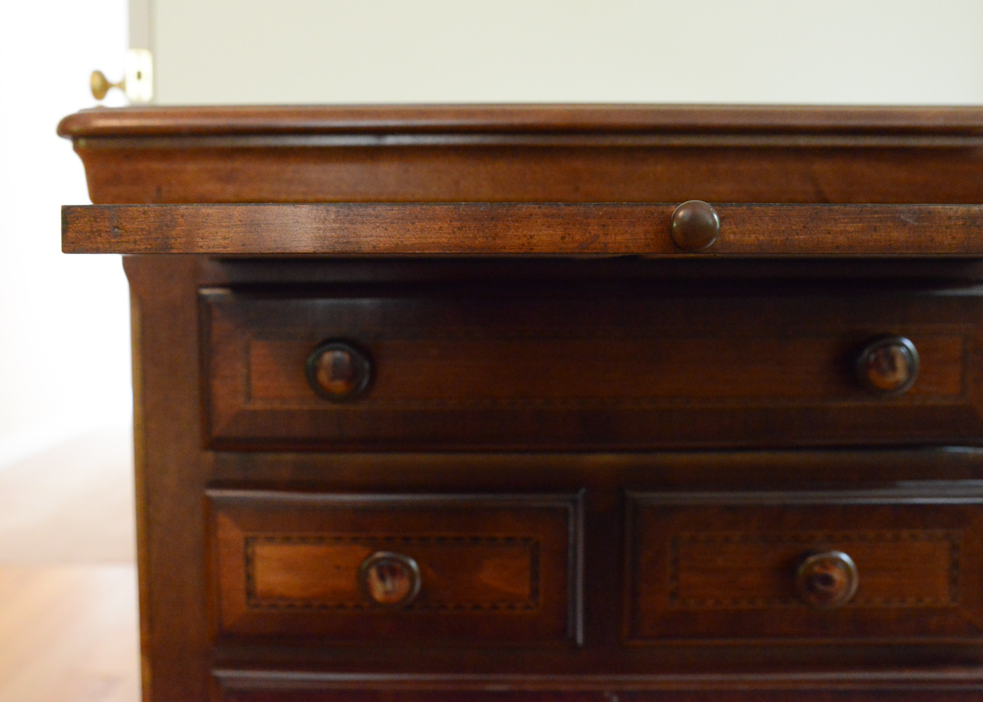 Alexander Julian "Home Colours" Pecan Nightstand