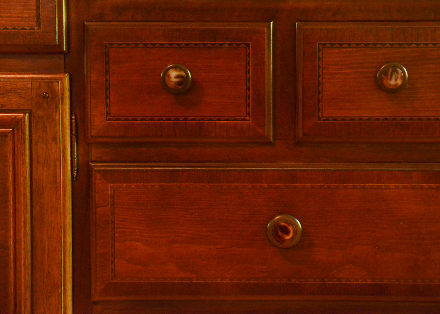 Alexander Julian "Home Colours" Pecan Dresser