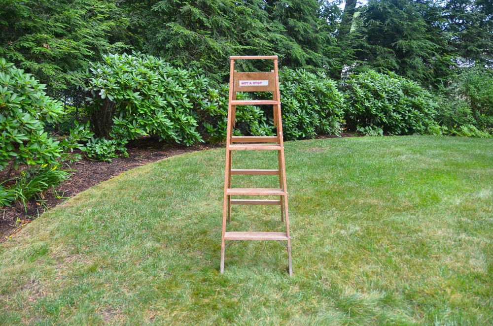 Wood Step Ladder