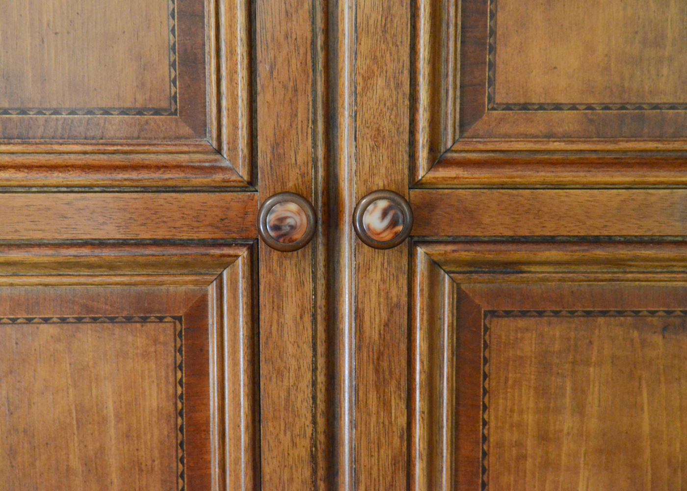 Alexander Julian "Home Colours" Pecan Armoire