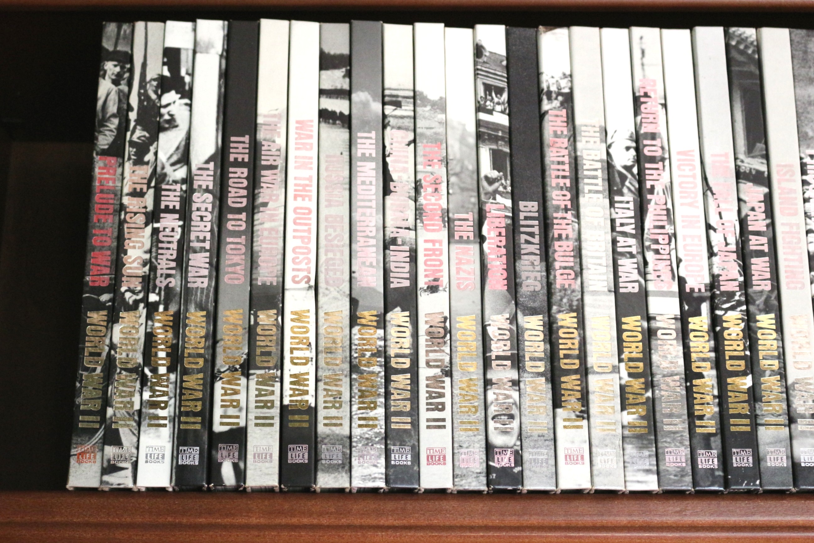 Complete Set of 39 "Time Life" World War II Books