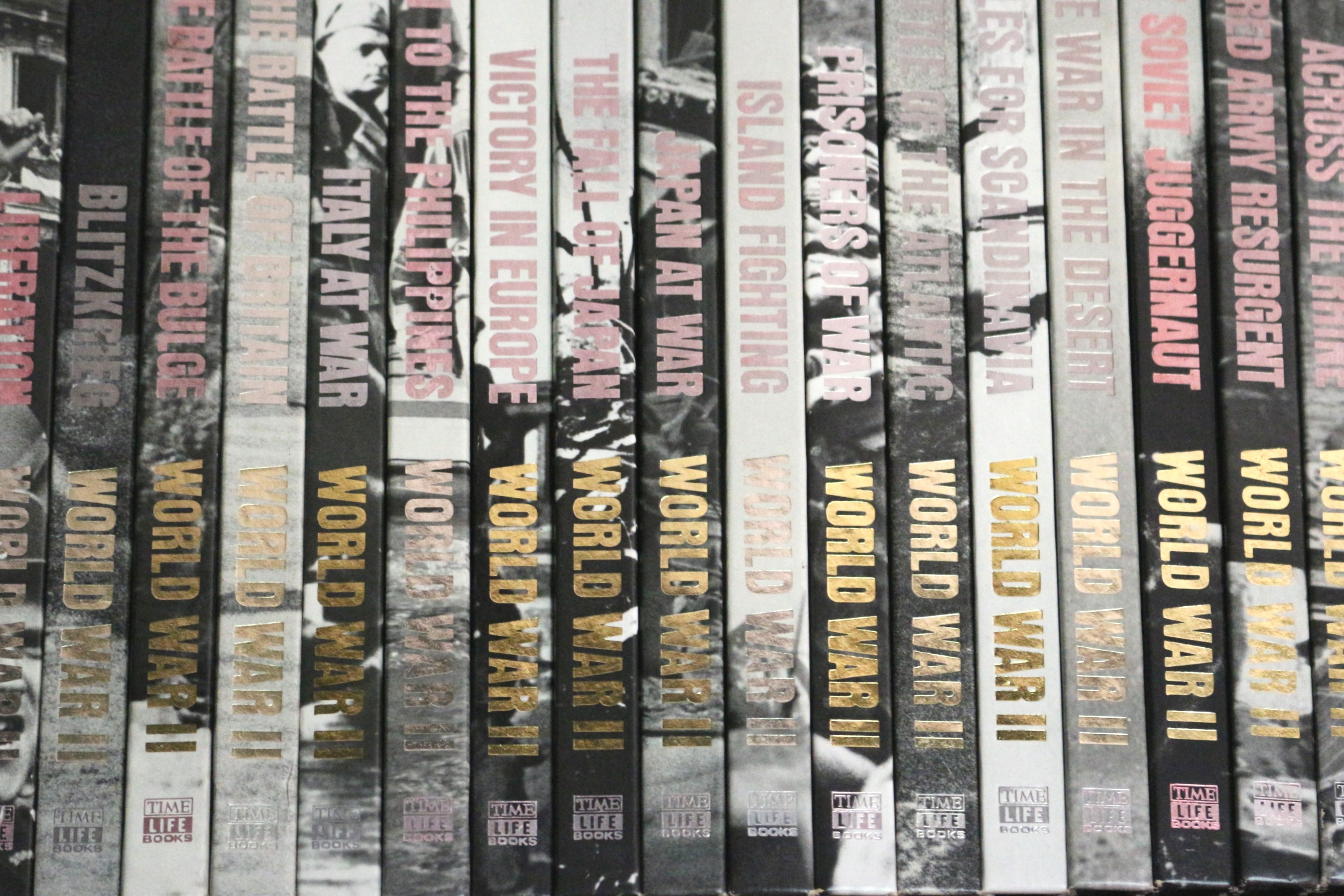 Complete Set of 39 "Time Life" World War II Books