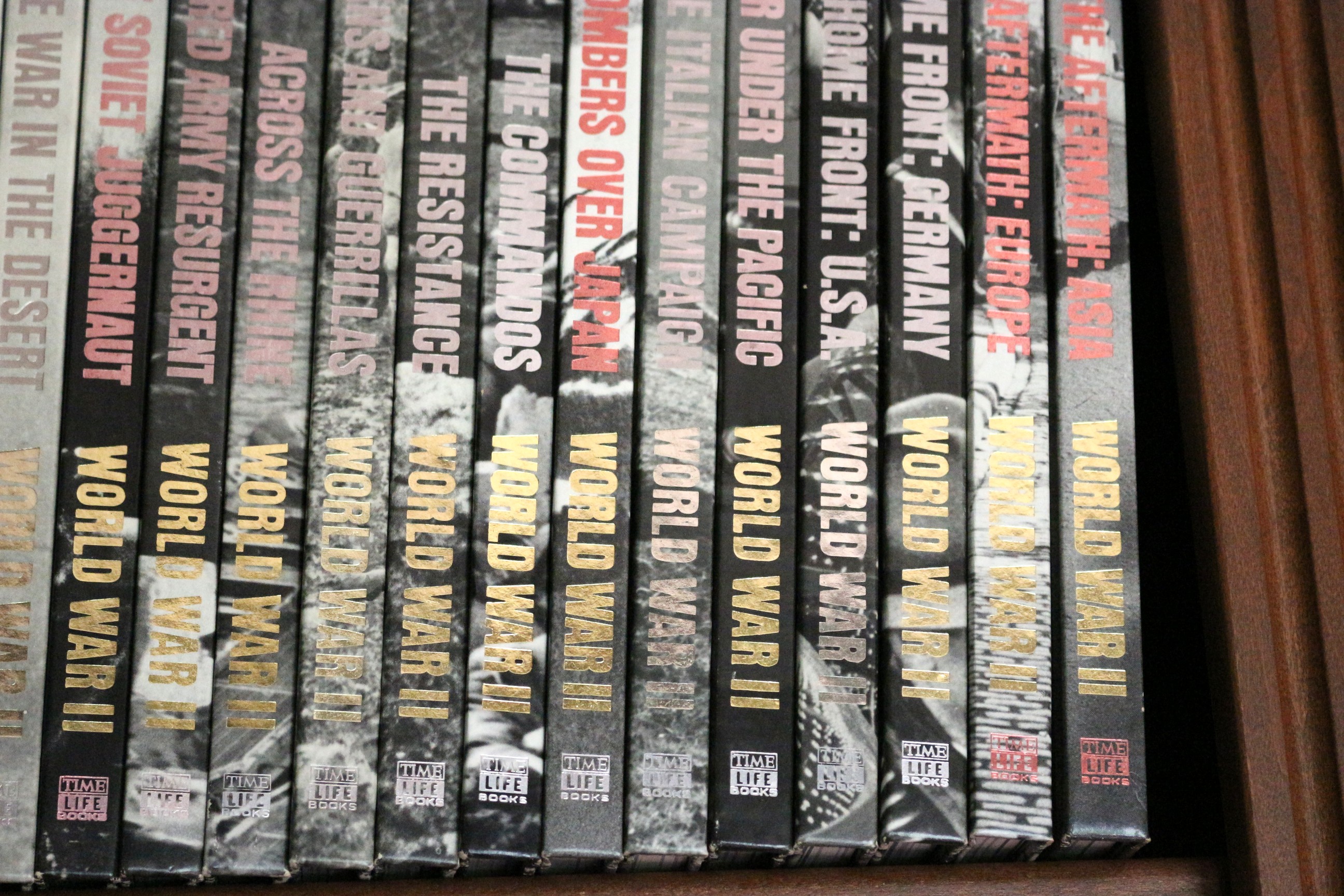 Complete Set of 39 "Time Life" World War II Books