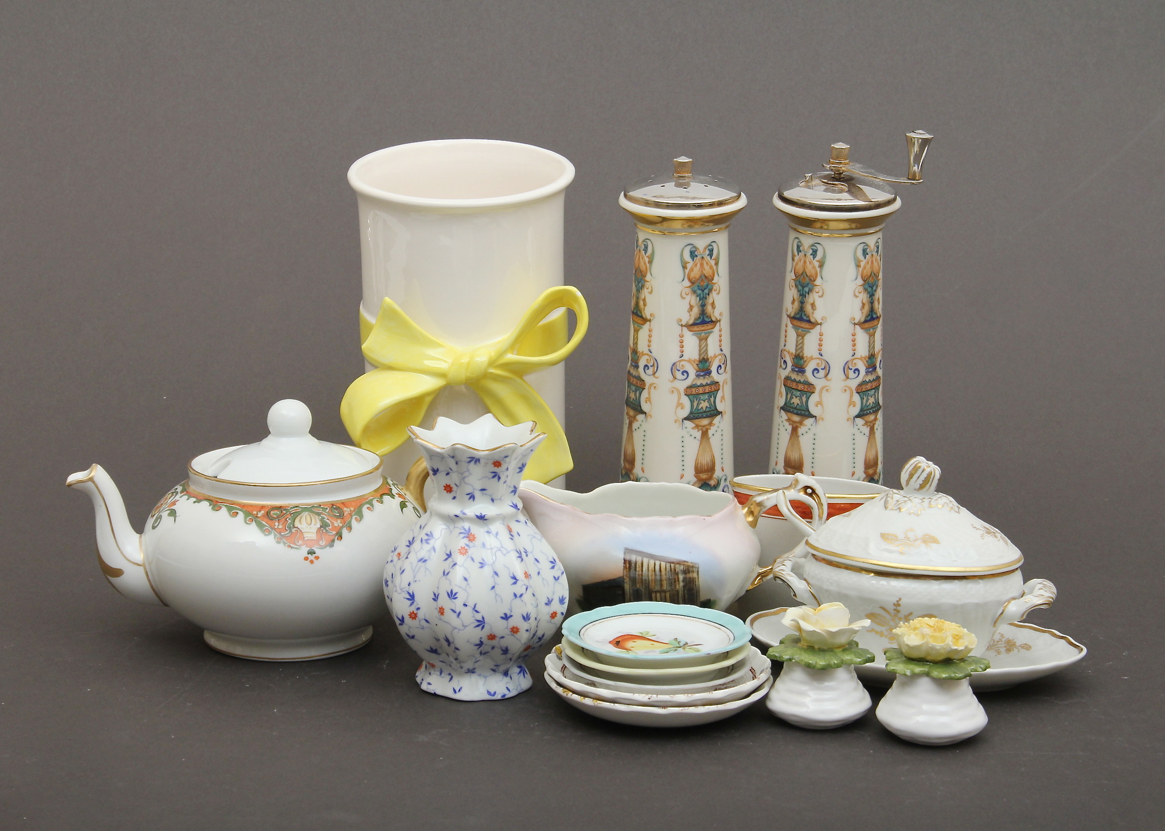 Grouping of Table Top Accessories