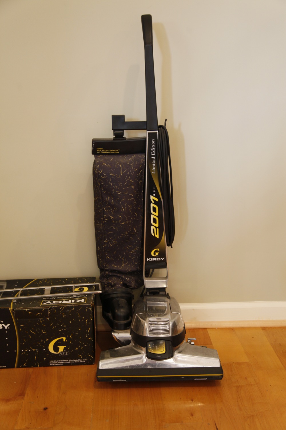 Kirby 2001 Limited Edition Vacuum and Carpet Cleaner