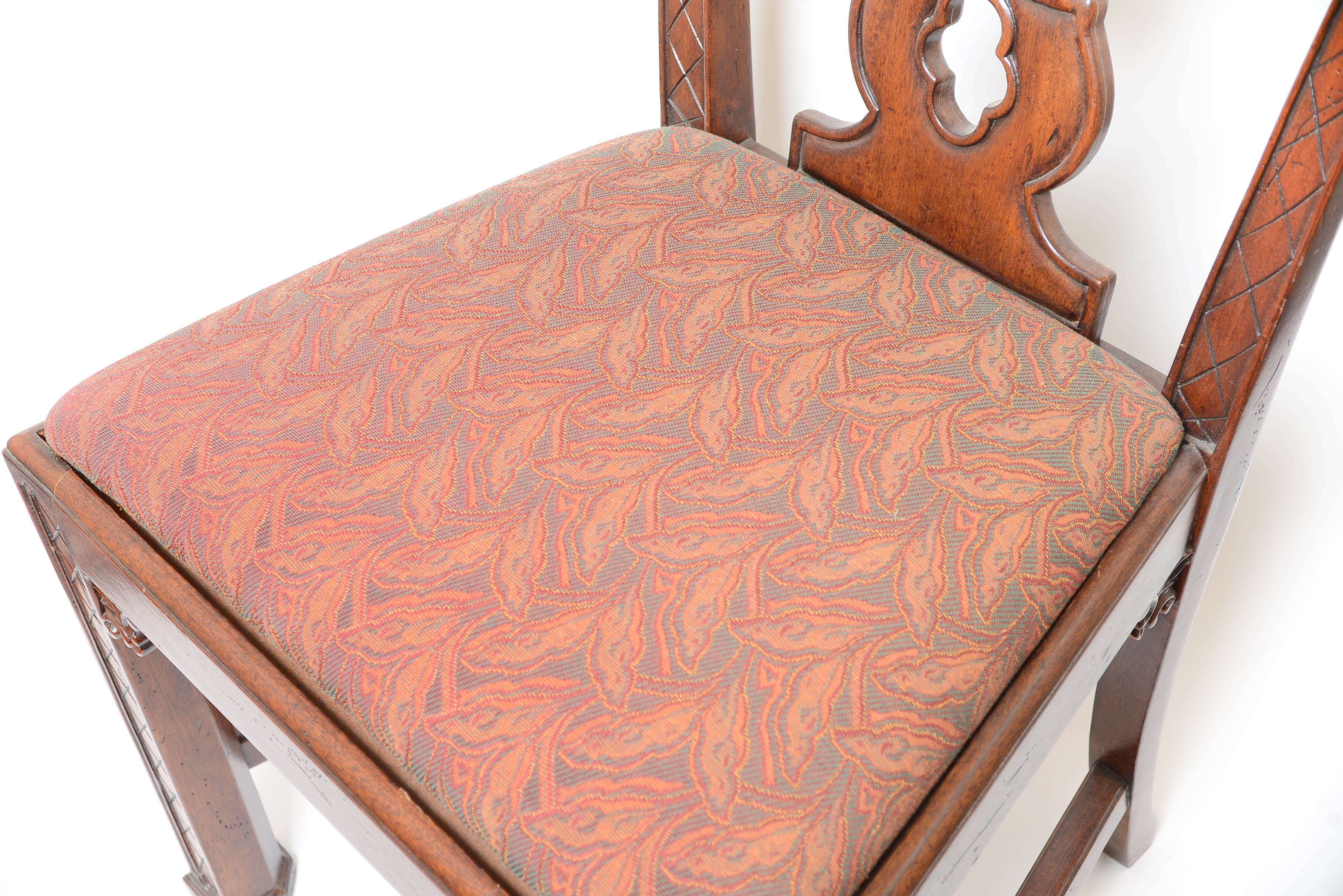 Vintage Mahogany Chippendale Chair