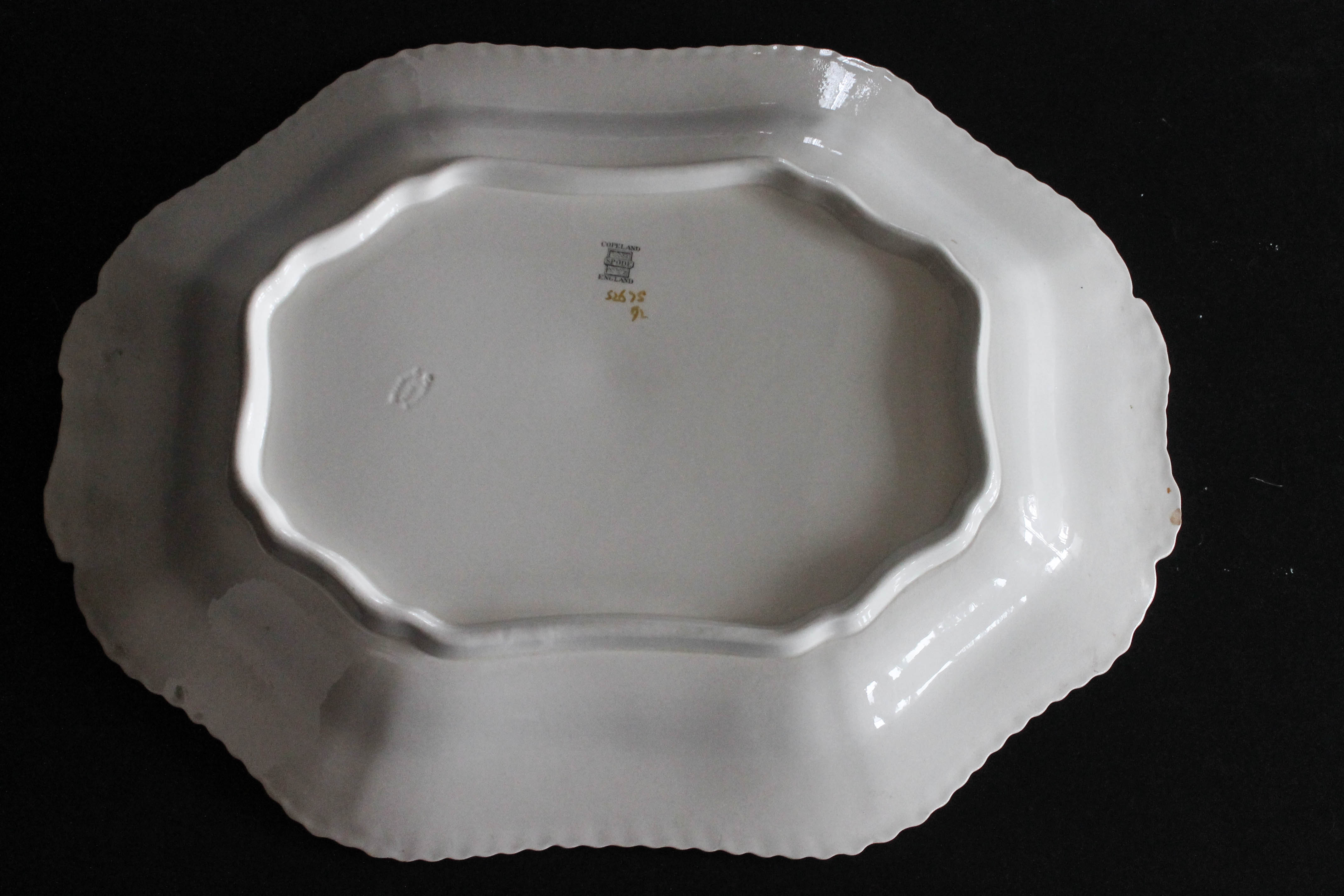 Vintage Spode Bone China Soup Tureen and Platter