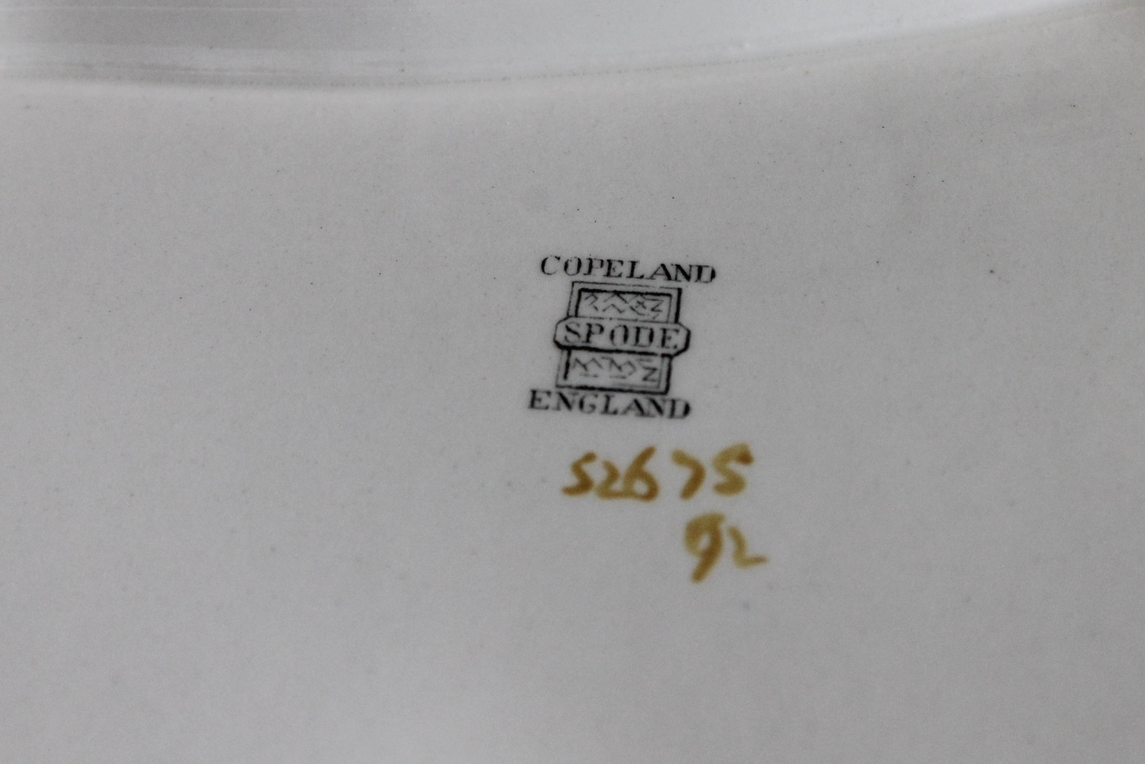 Vintage Spode Bone China Soup Tureen and Platter