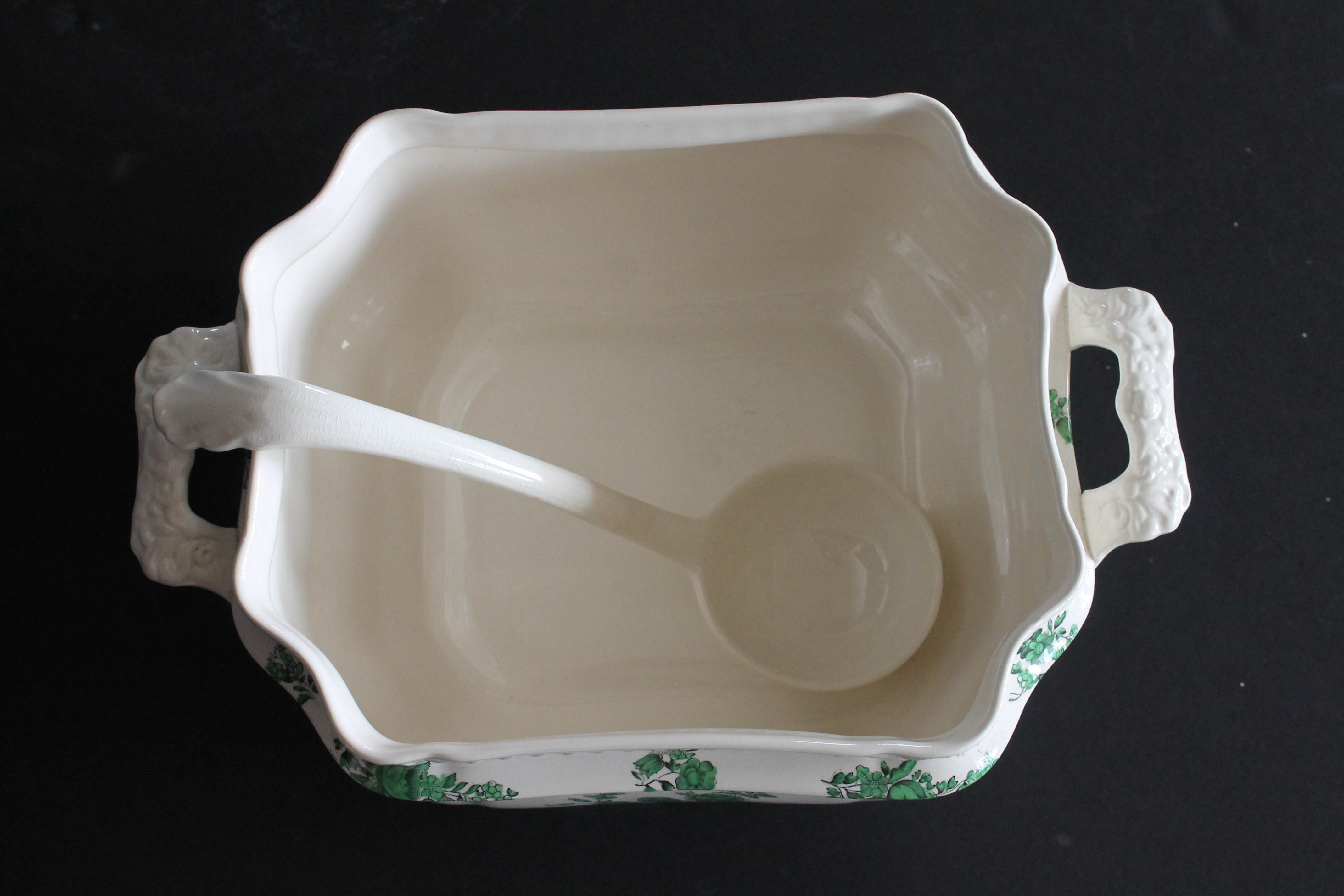 Vintage Spode Bone China Soup Tureen and Platter