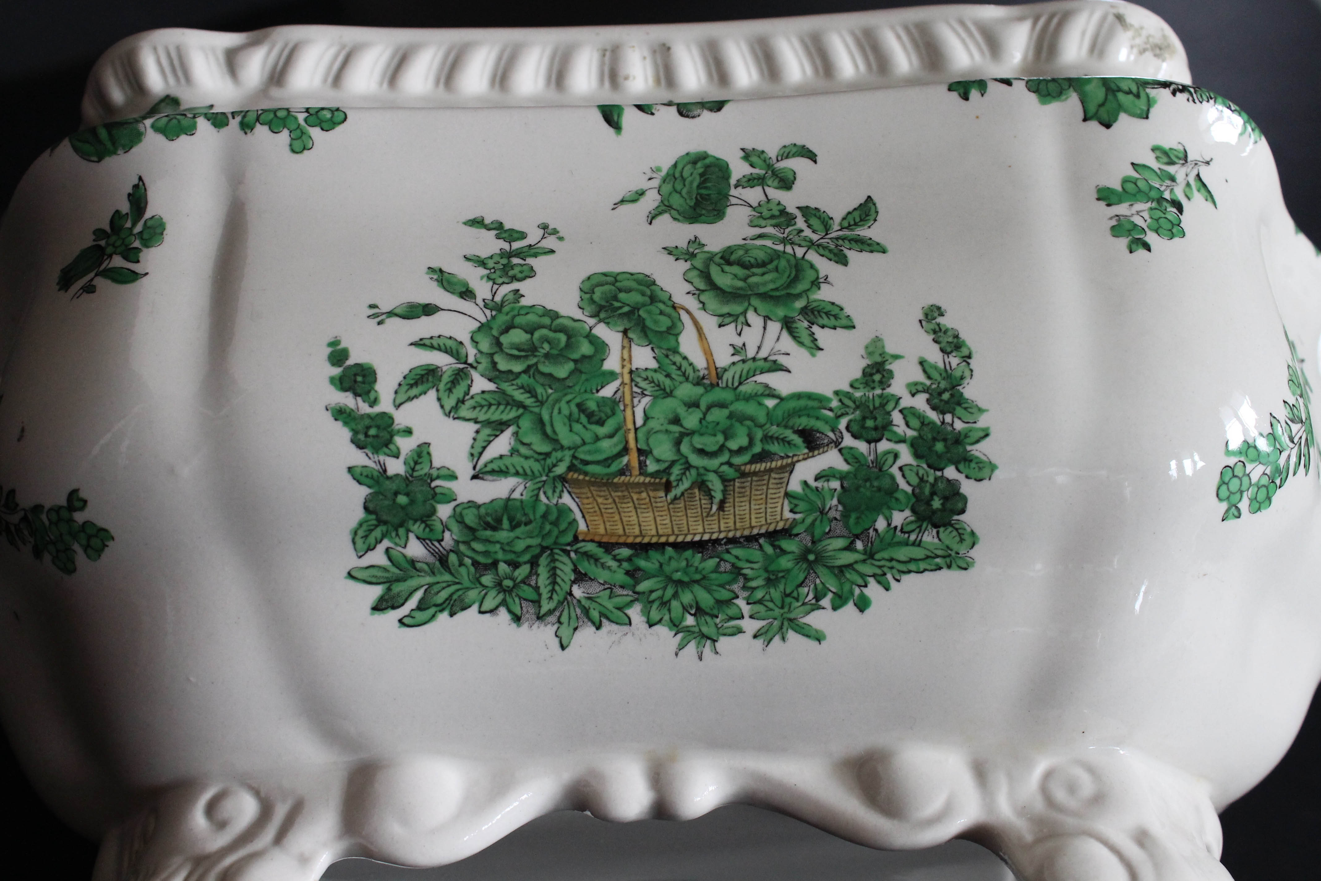 Vintage Spode Bone China Soup Tureen and Platter