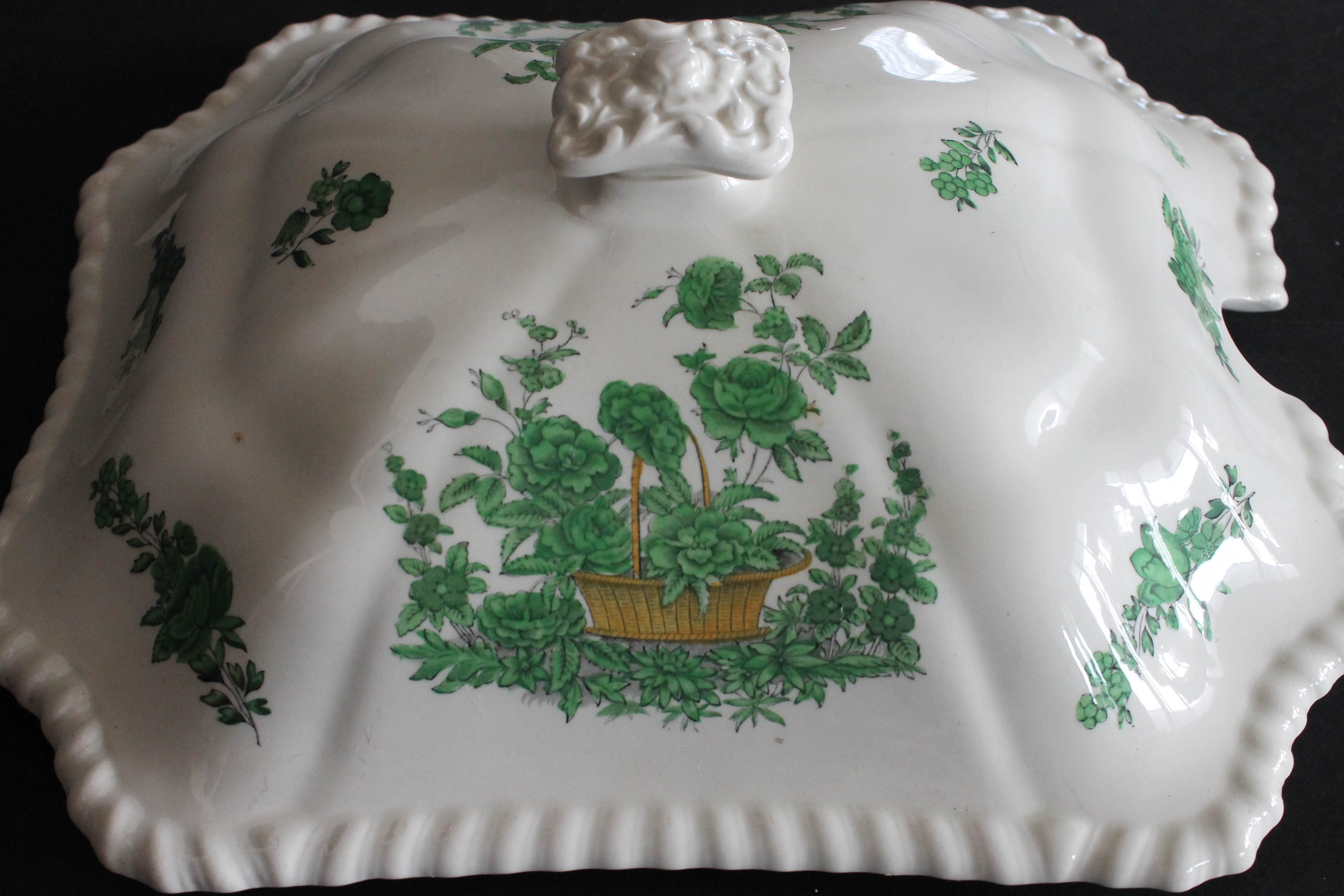Vintage Spode Bone China Soup Tureen and Platter