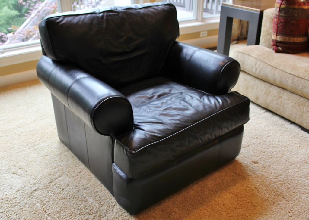 Arhaus "Hadley" Leather Chair