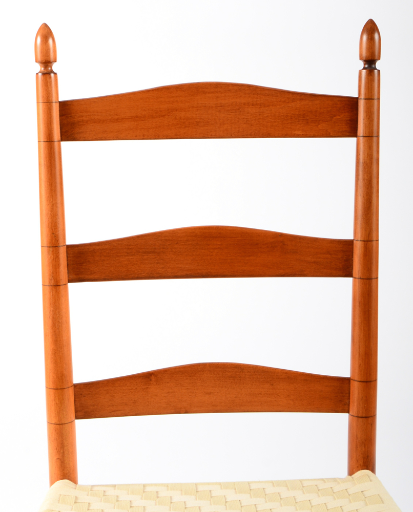 Shaker Style Ladder-Back Chair
