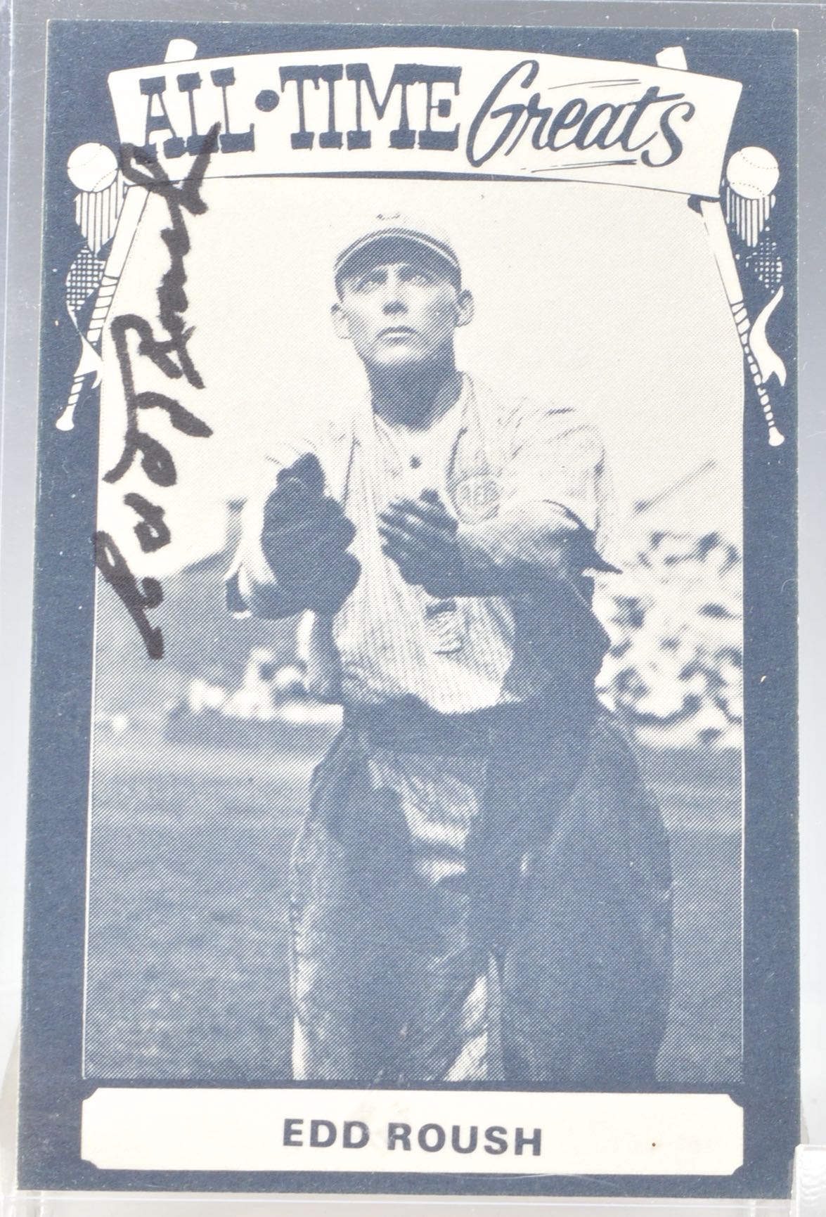 Edd Roush Signed Items