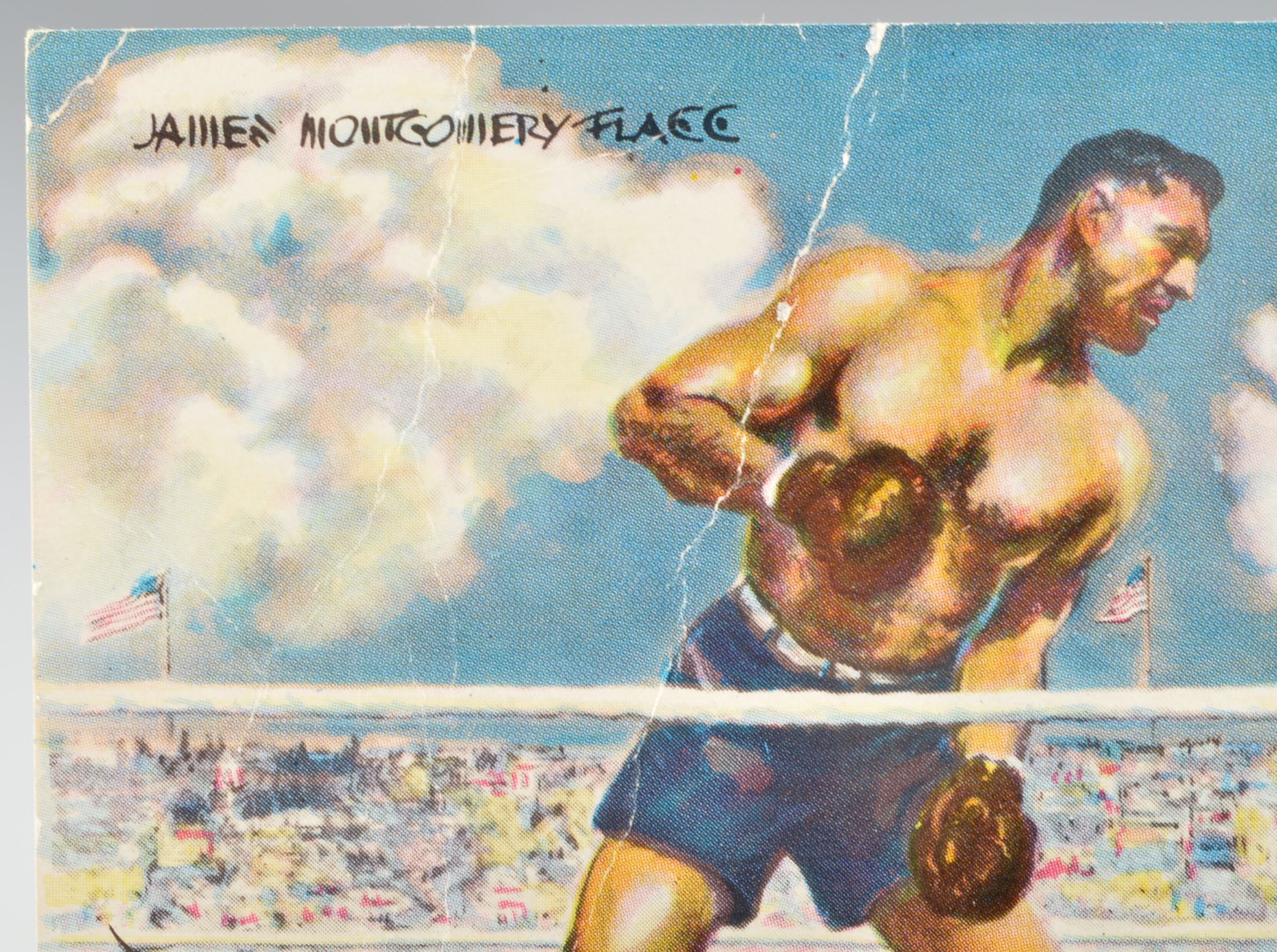 Jack Dempsey Signed Postcard