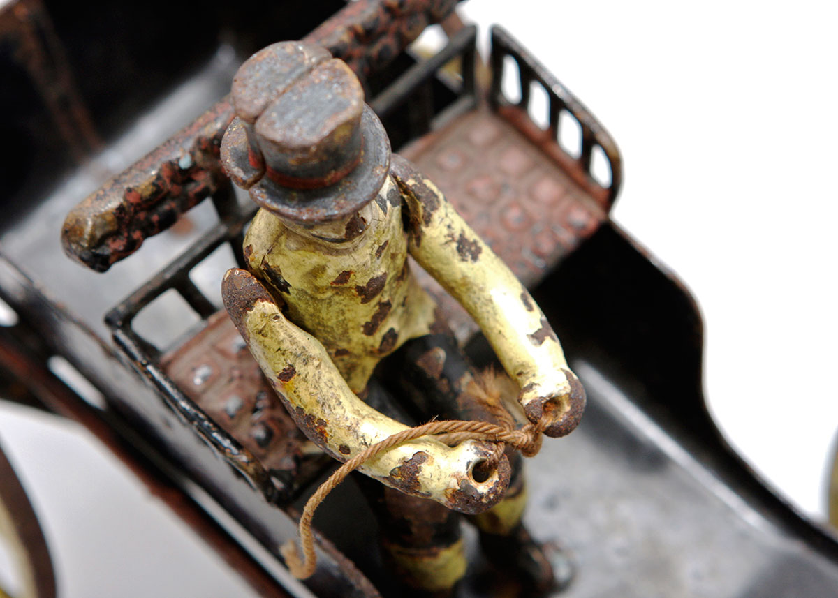 Rare 1800s Pratt and Letchworth Toy Carriage