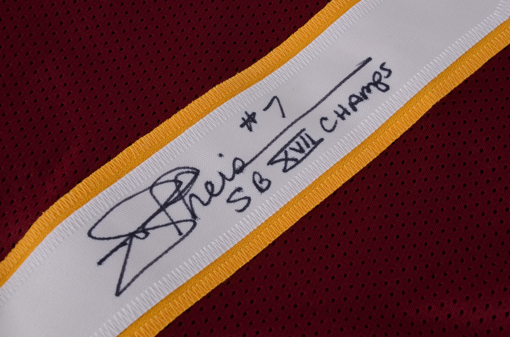 Joe Theismann Signed Jersey COA