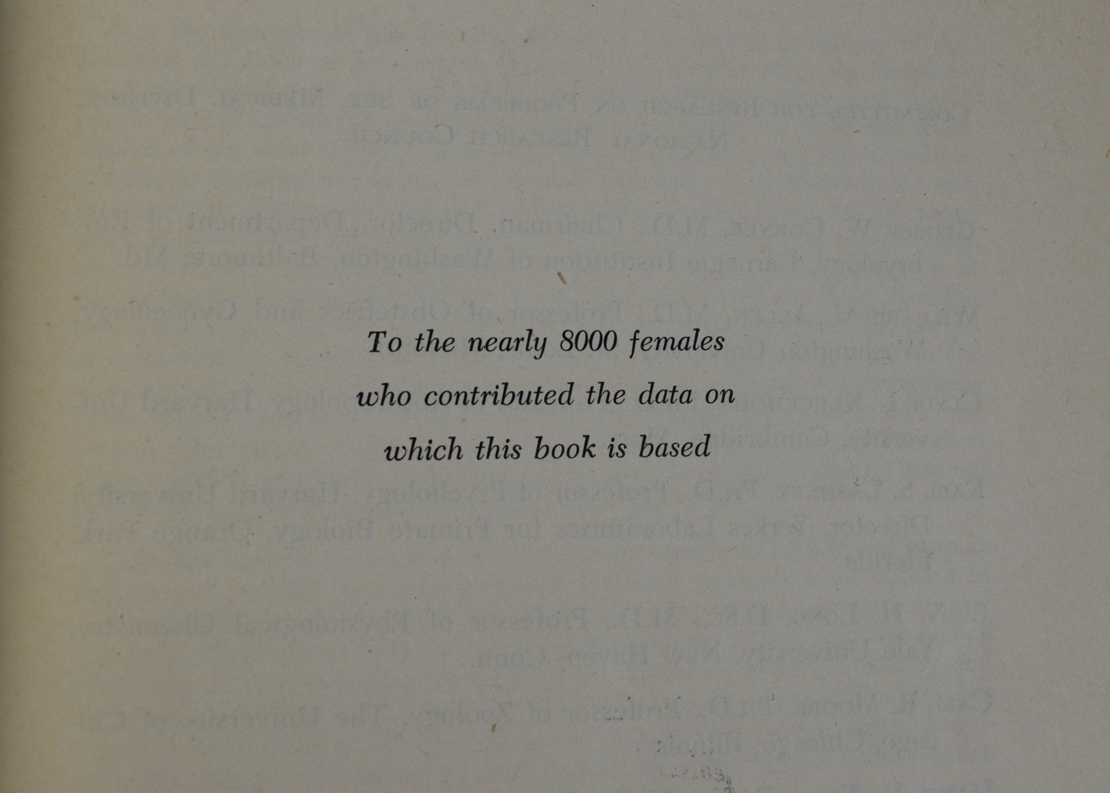 Kinsey 'Sexual Behavior in the Human Female' First Edition 1953