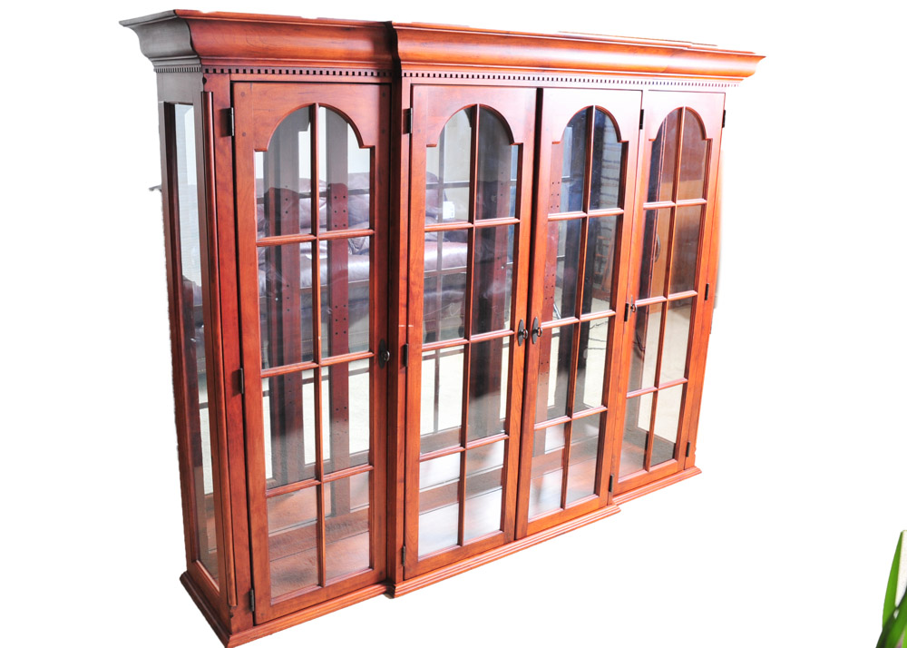 Bob Timberlake Cherry China Cabinet with Hutch