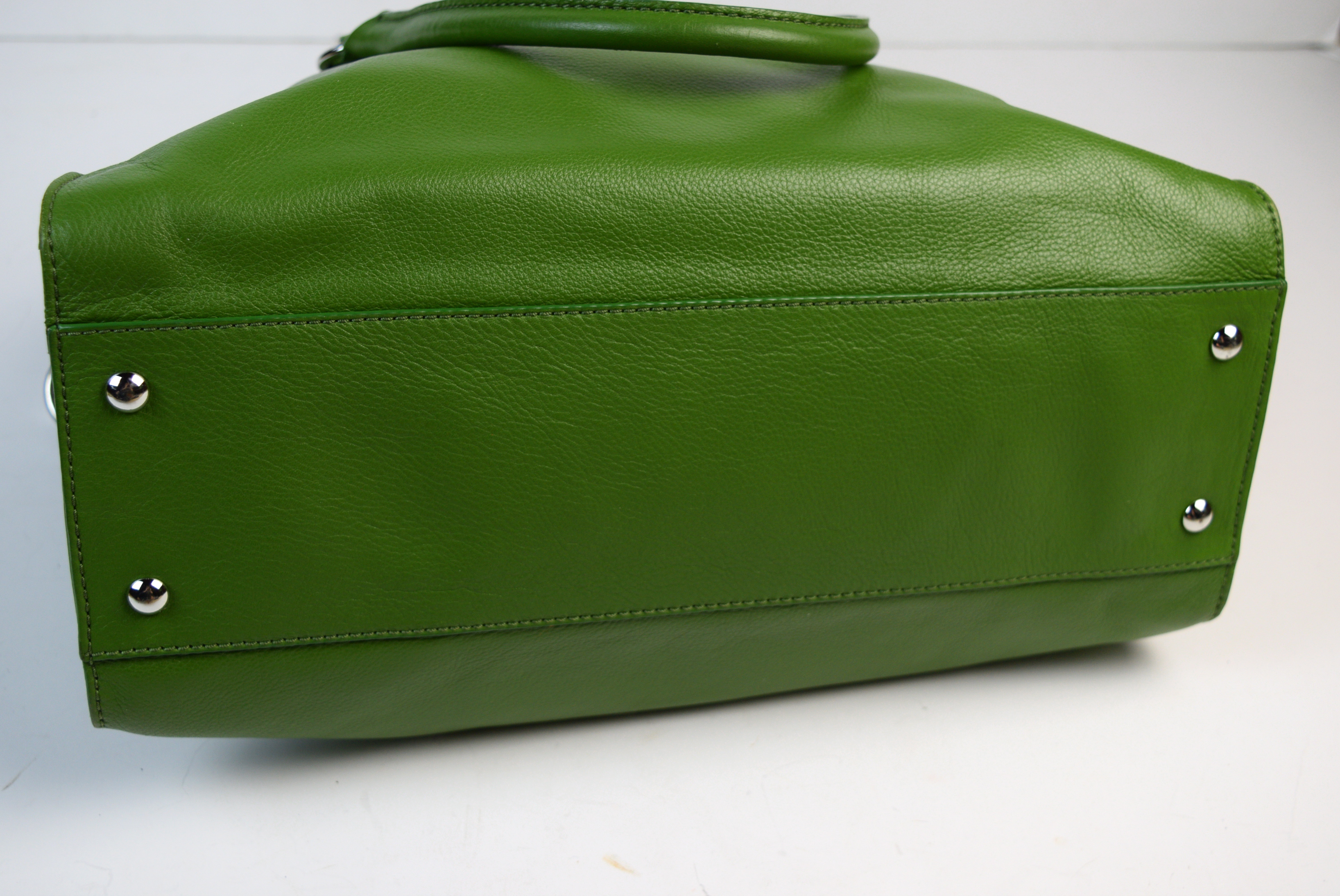 Michael Kors Green Leather Purse