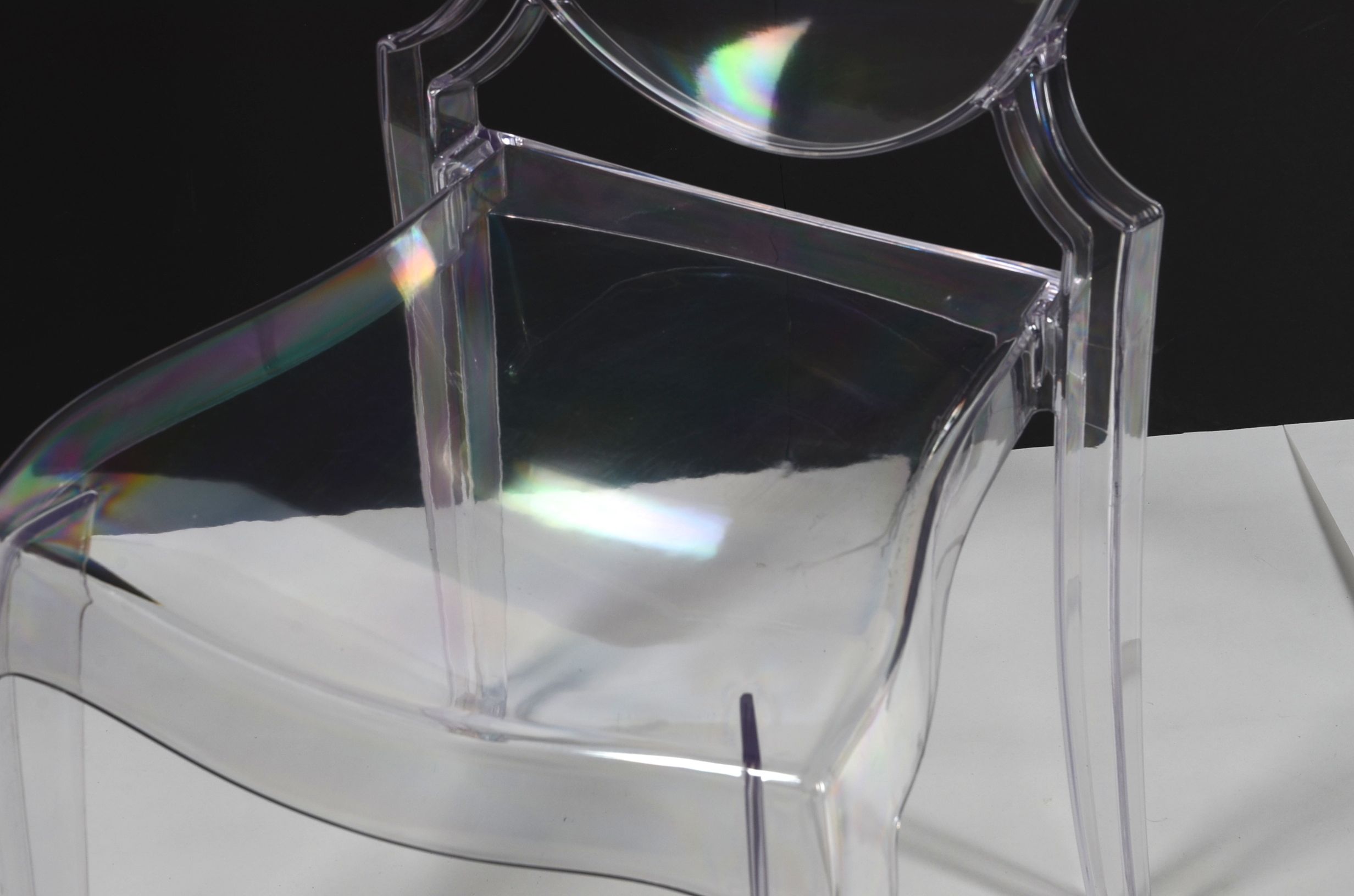 Clear Acrylic Louis Ghost Style Chair